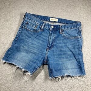 GAP Women's Blue Denim Jean Shorts